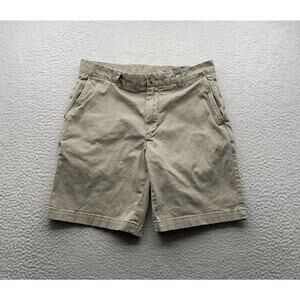 Vineyard Vines Breaker Shorts Mens 32 Beige‎ 8" Chino Khaki Preppy Golf School